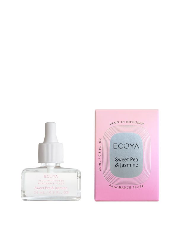Plug-In Diffuser Fragrance Flask - Sweet Pea &amp; Jasmine