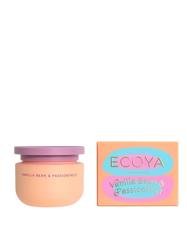 ECOYA Limited Edition Vanilla Bean &amp; Passionfruit - Body Soufflé (150ml)