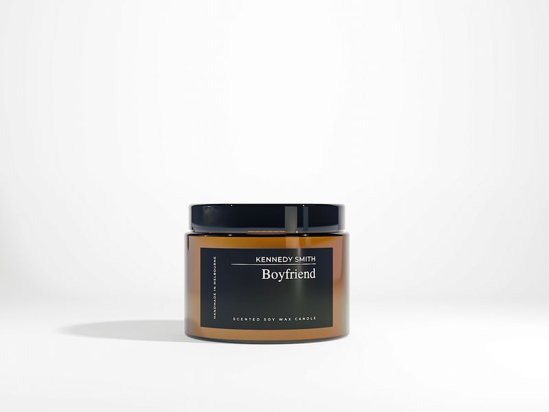 Boyfriend Large Candle - (425gm)