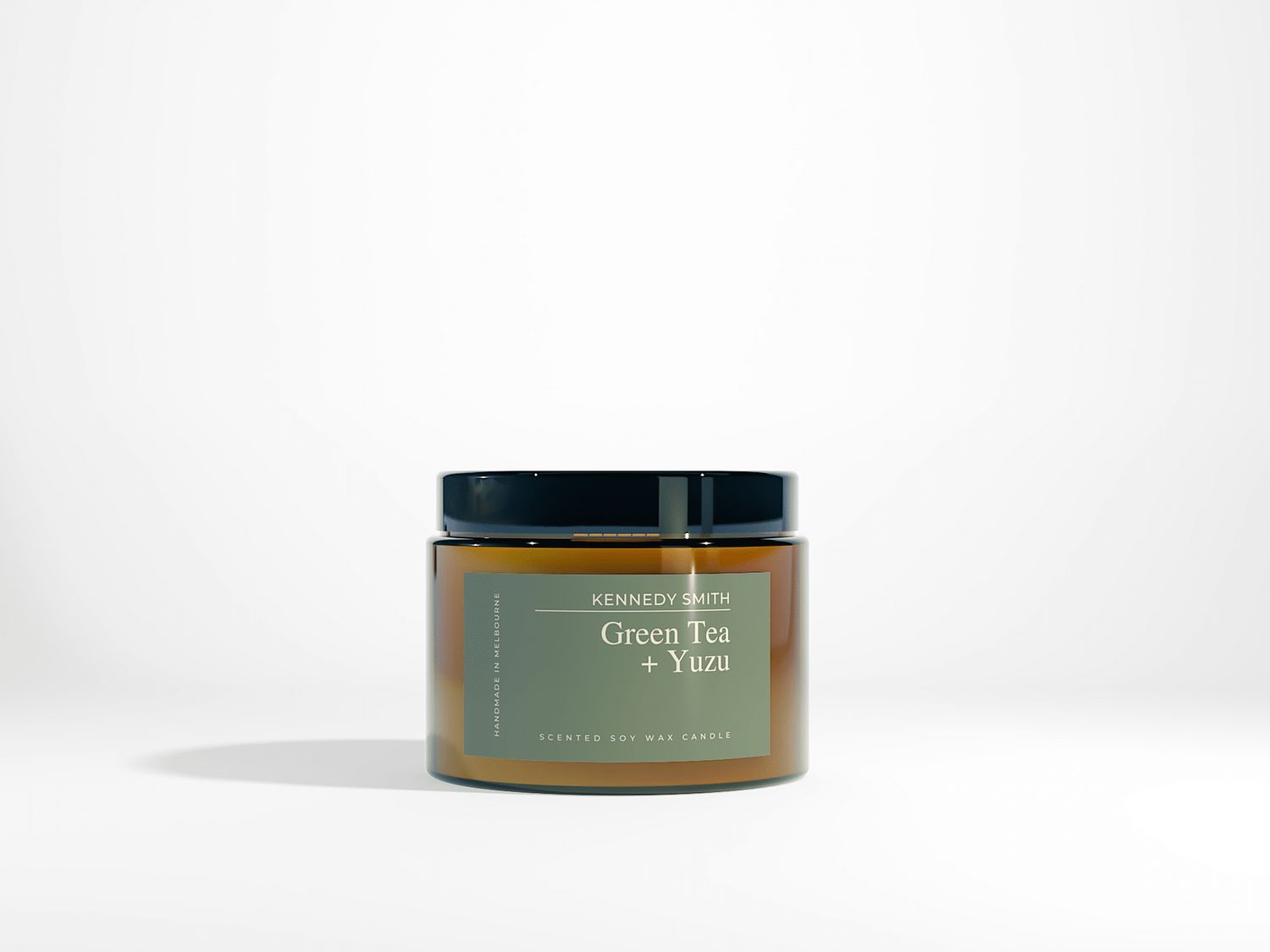 Green Tea &amp; Yuzu Large Candle - (425gm)