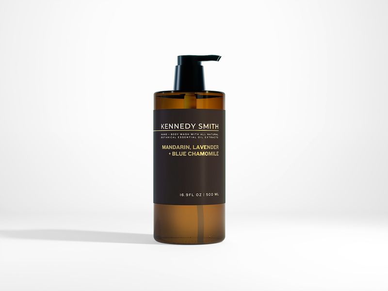 Essential Oil range – Mandarin, Lavender + Blue Chamomile – Hand + Body wash (500gm)