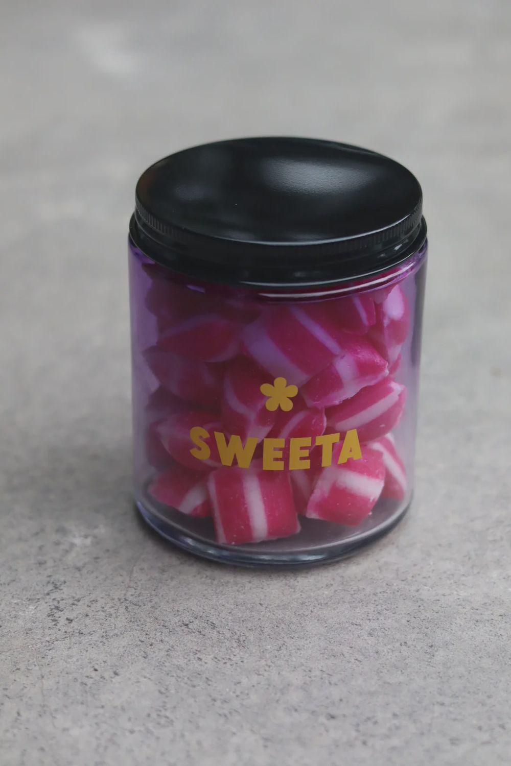 Boiled Sweets - Raspberry Humbugs 180g