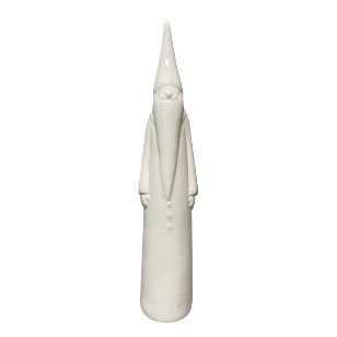 CERAMIC WHITE PENCIL SANTA LGE