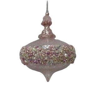 ACRYLIC CRUSTED ONION DEC PINK
