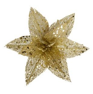 CLIP ON FABRIC PONSTTIA GOLD NET