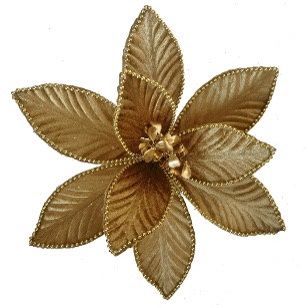 CLIP ON FABRIC PONSTTIA MUSTARD