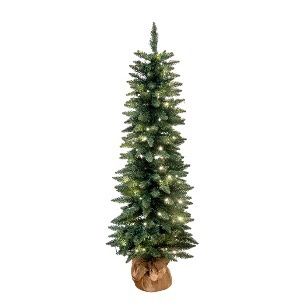 BURLAP LED TREE 120CM AND 100 LIGHTS