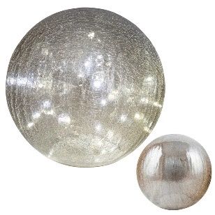 GLASS LED PLATINUM XLGE DOME