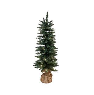 BURLAP LED TREE 90CM AND 50 LIGHTS