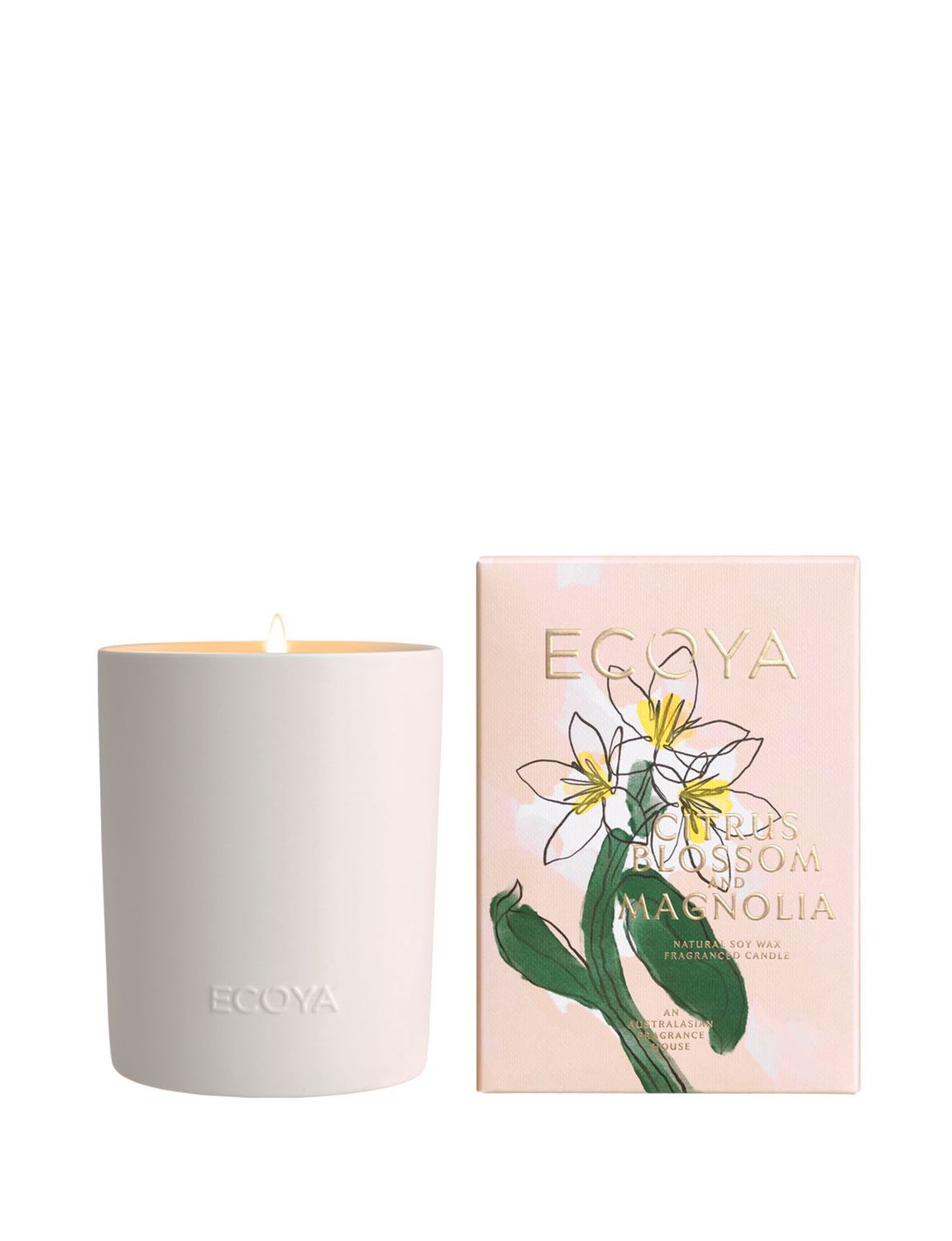 Mother&#39;s Day Ceramic Madison Candle - Citrus Blossom &amp; Magnolia