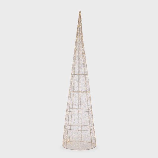 120 Cm Illuminated Cone Tree