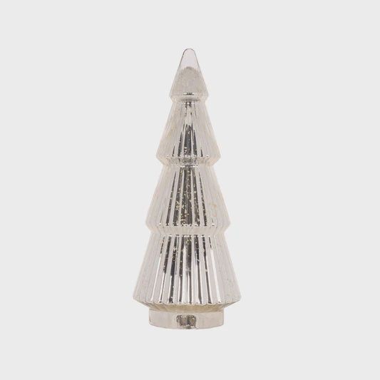 54.5 CM SILVER LAYERED MERCURY TREE