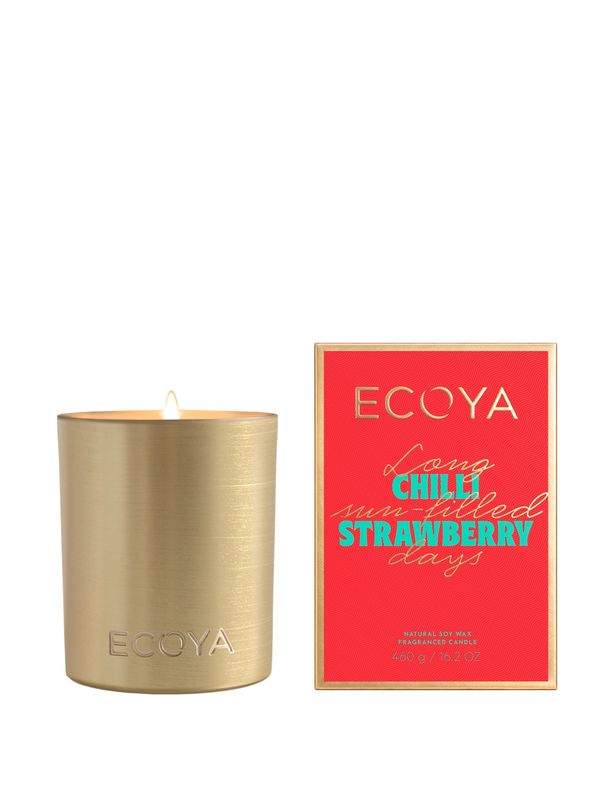 Chilli Strawberry Goldie Candle Holiday Collection