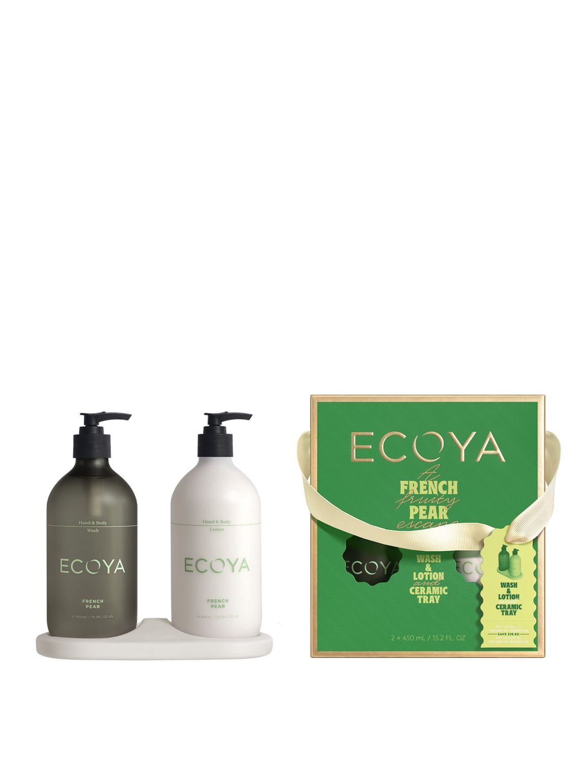 French Pear Bathroom Gift Set Holiday Collection