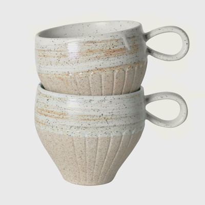 Mug 2 pack - ceylon white