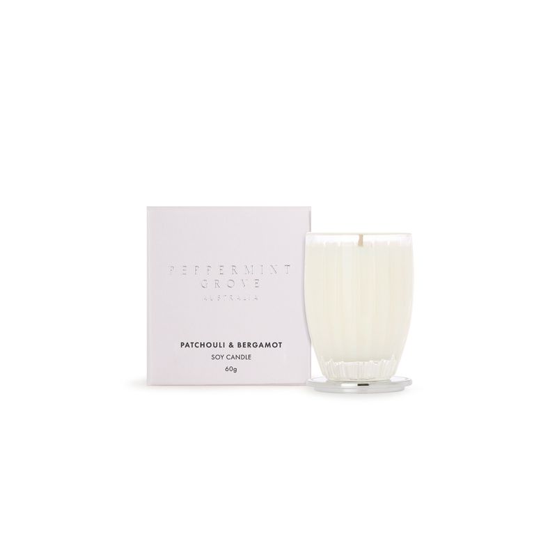 PGA Candle 60g - Patchouli &amp; Bergamot