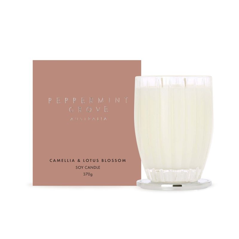 PGA Candle 370g - Camellia &amp; Lotus Blossom