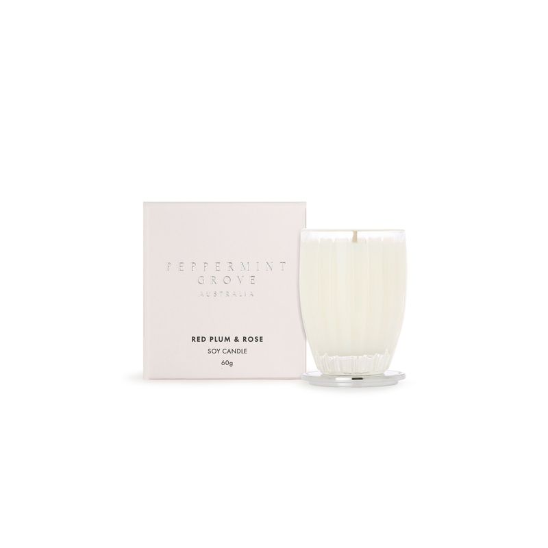 PGA Candle 60g - Red Plum &amp; Rose