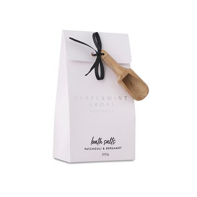 PGA Bath Salts 200g - Patchouli &amp; Bergamot