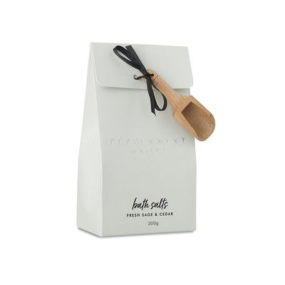 PGA Bath Salts 200g - Fresh Sage &amp; Cedar