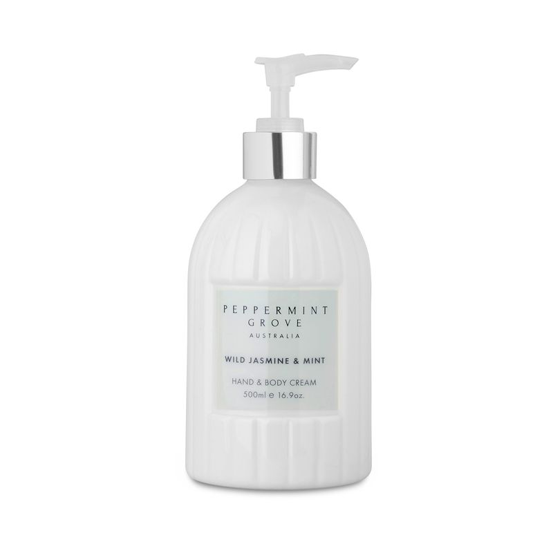 PGA Hand &amp; Body Cream 500ml - Wild Jasmine &amp; Mint