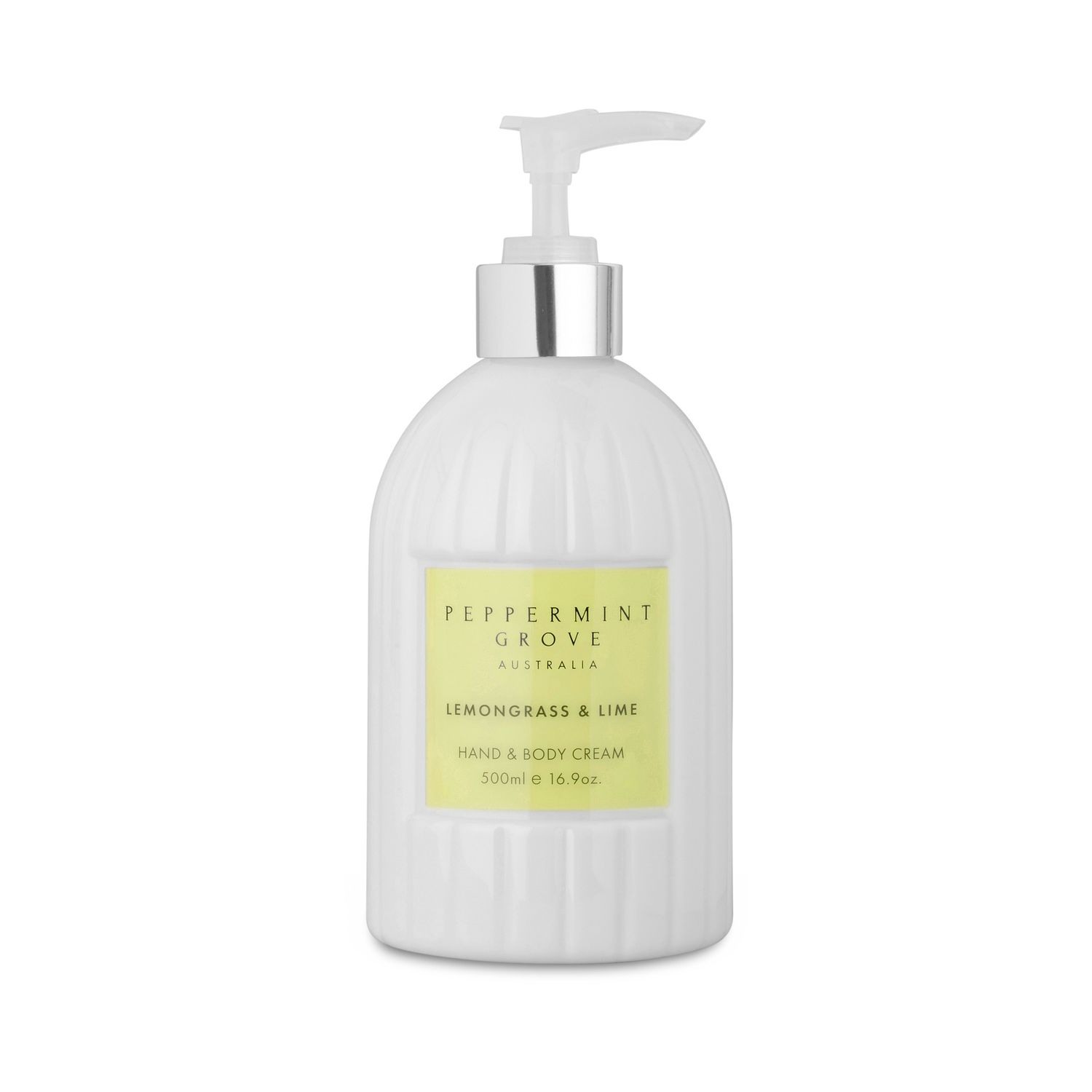 PGA Hand &amp; Body Cream 500ml - Lemongrass &amp; Lime