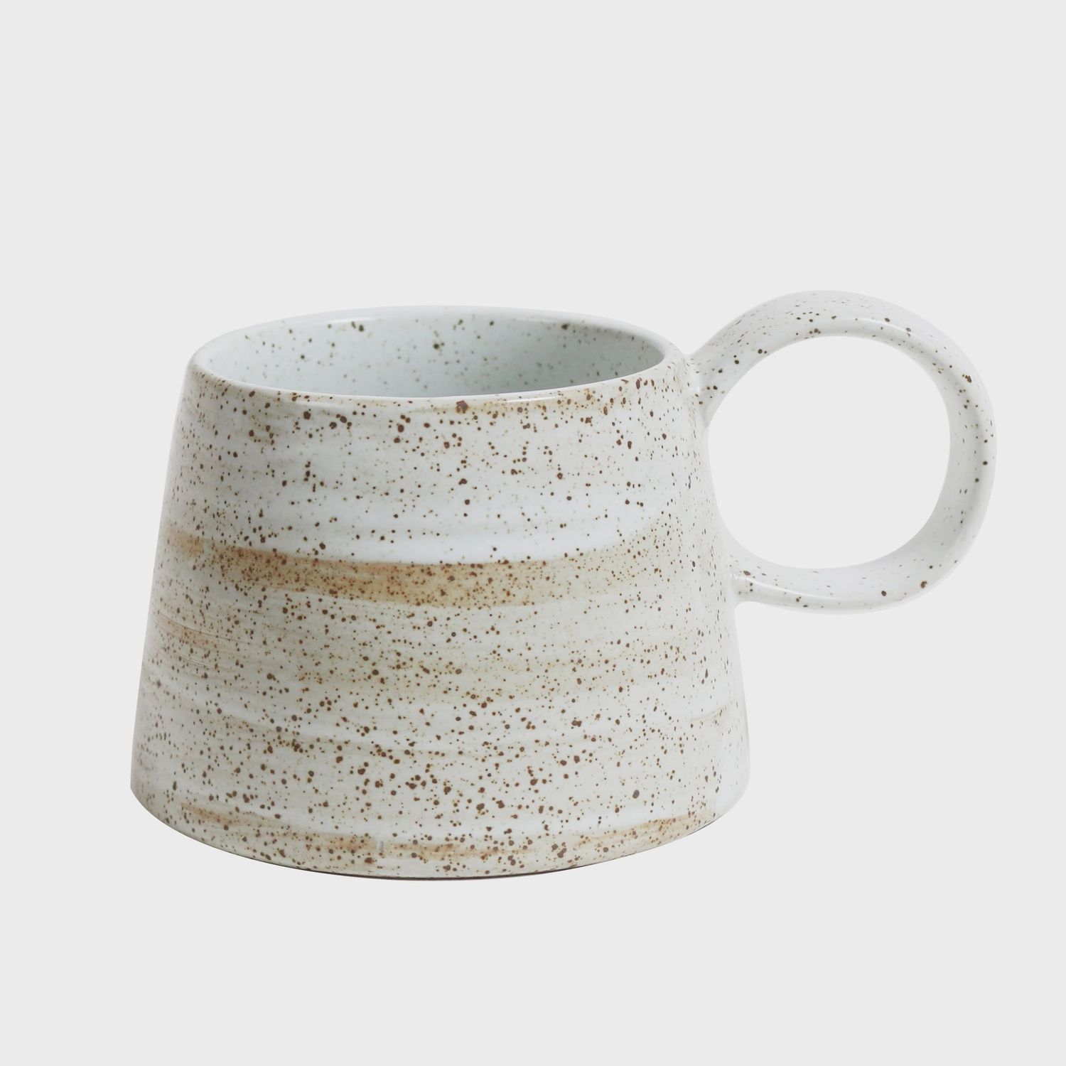 LARGE HANDLED MUG - CEYLON WHITE