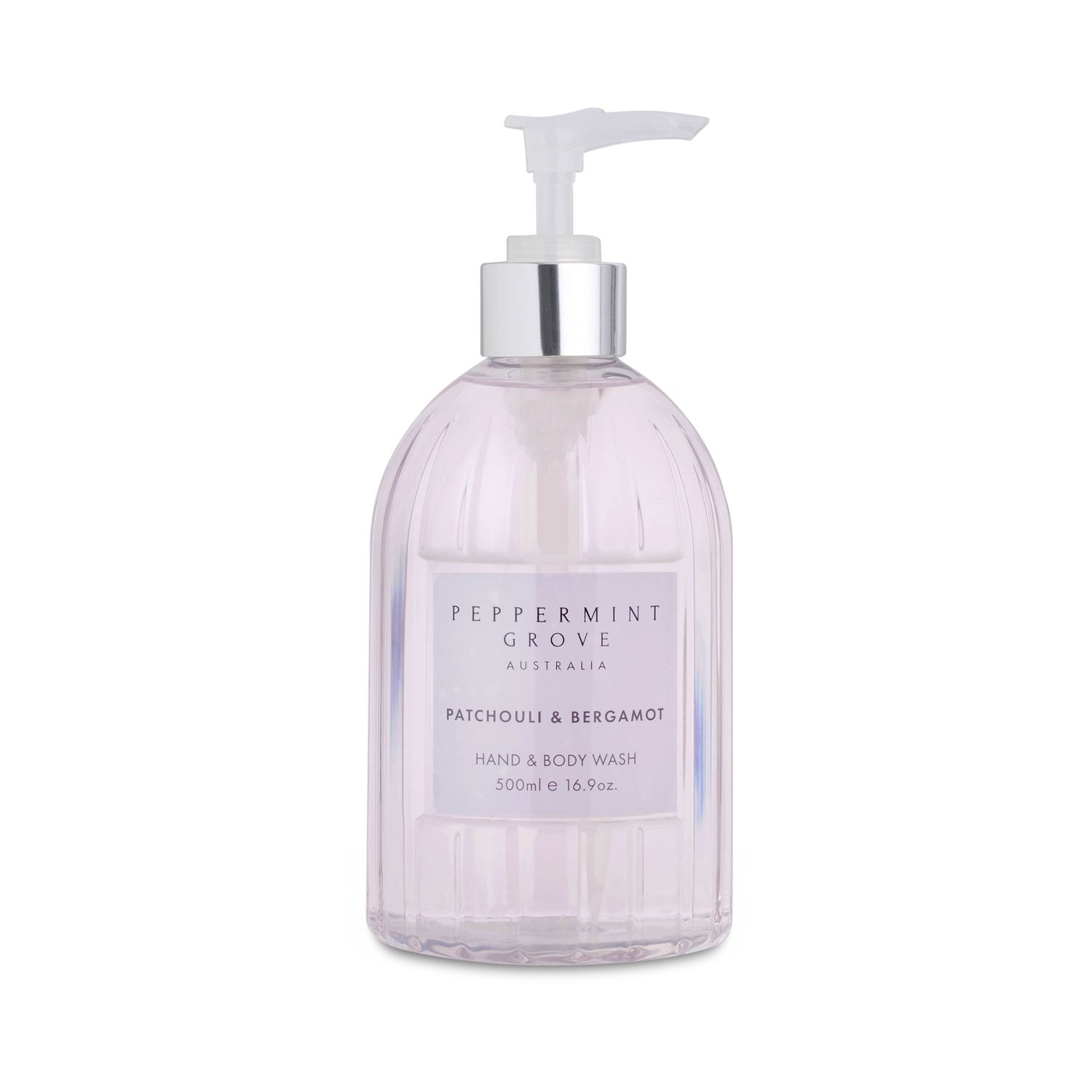 PGA Hand &amp; Body Wash 500ml - Patchouli &amp; Bergamot