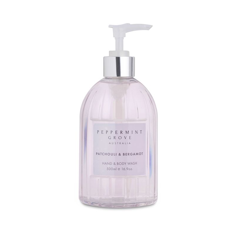 PGA Hand &amp; Body Wash 500ml - Patchouli &amp; Bergamot