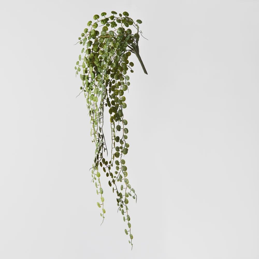 Fern Button Hanging Bush green 86cm
