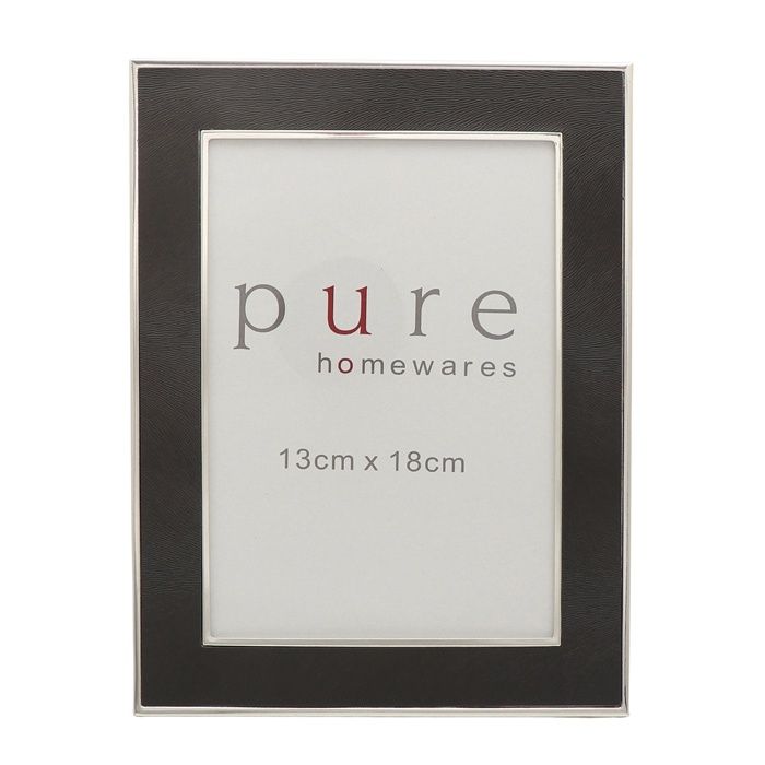 BLAMEY CHARCOAL SILVER FRAME 18 X 13 LGE