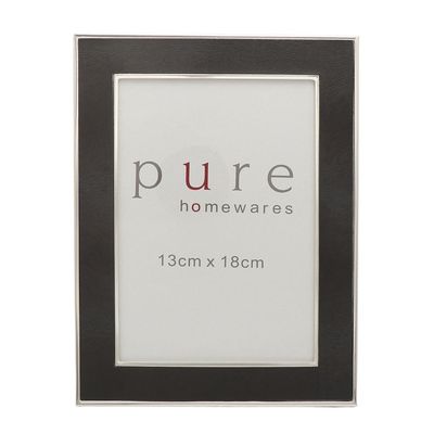 BLAMEY CHARCOAL SILVER FRAME 18 X 13 LGE