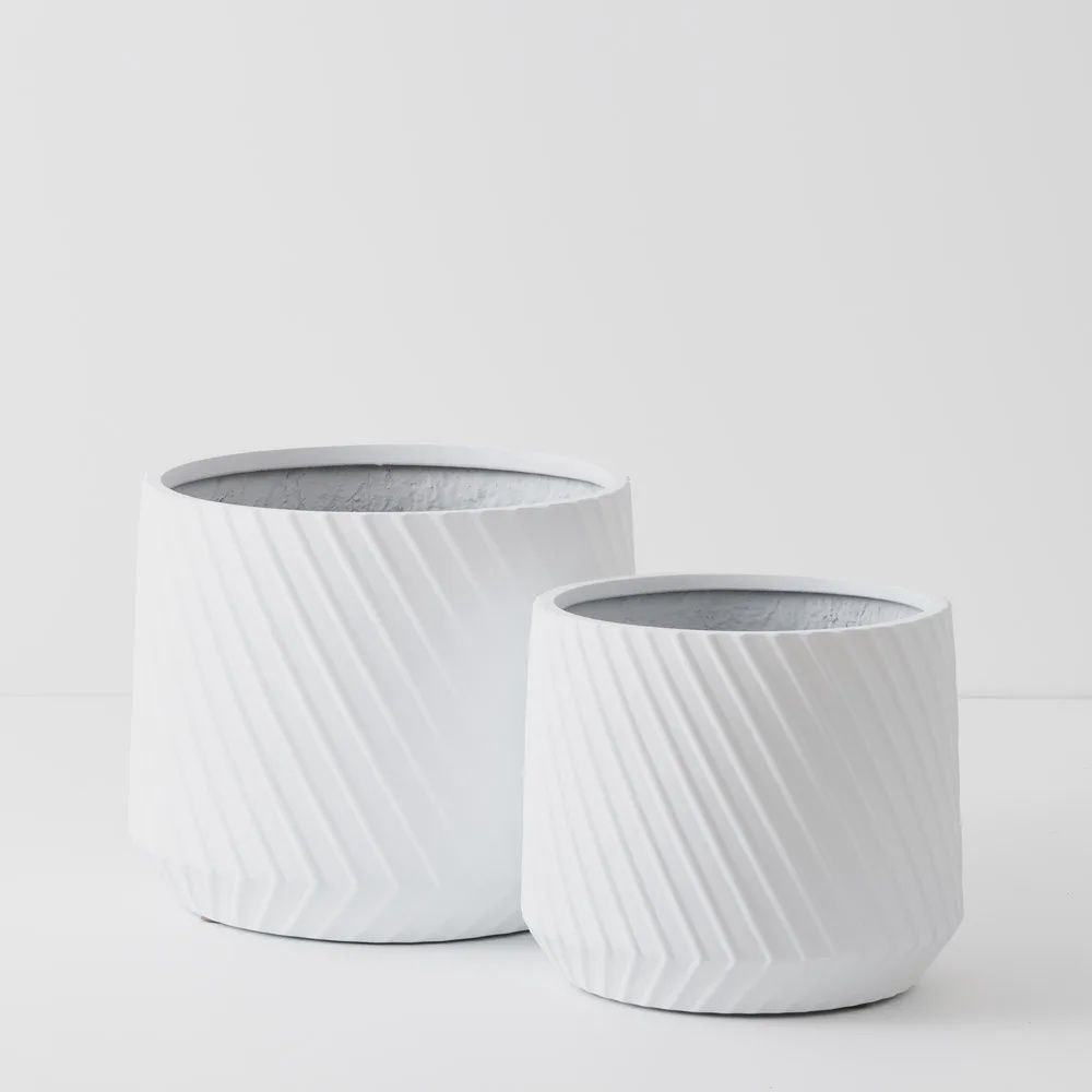 Pot Ando white large