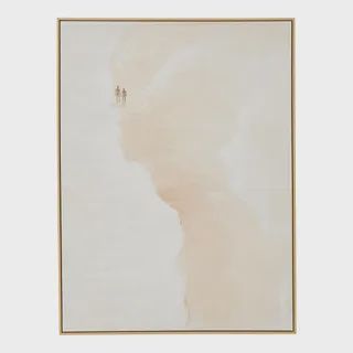 Whitesand Nat Frame Oil Canvas 90x120cm