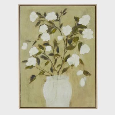 April Ash Frame Oil Painting 60x80cm