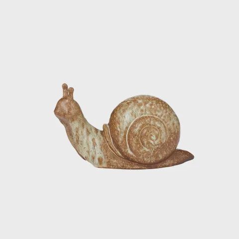 Sam Snail Ceramic Sculpture 23x11x14cm