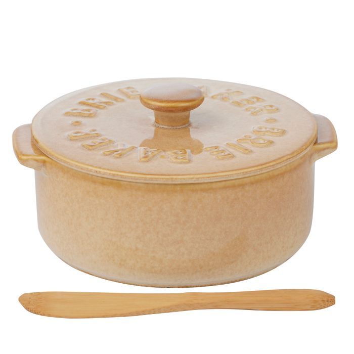 Loire Cer Brie Baker 13.5x16x7.5cm Nat
