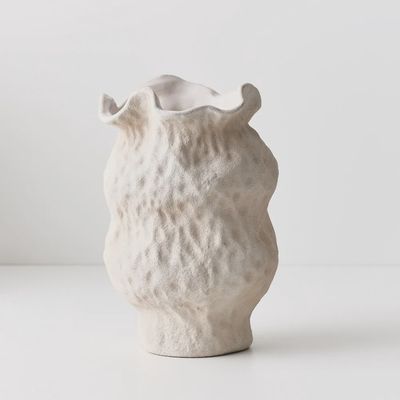 Vase Lexi White 32cmh x 20cmd