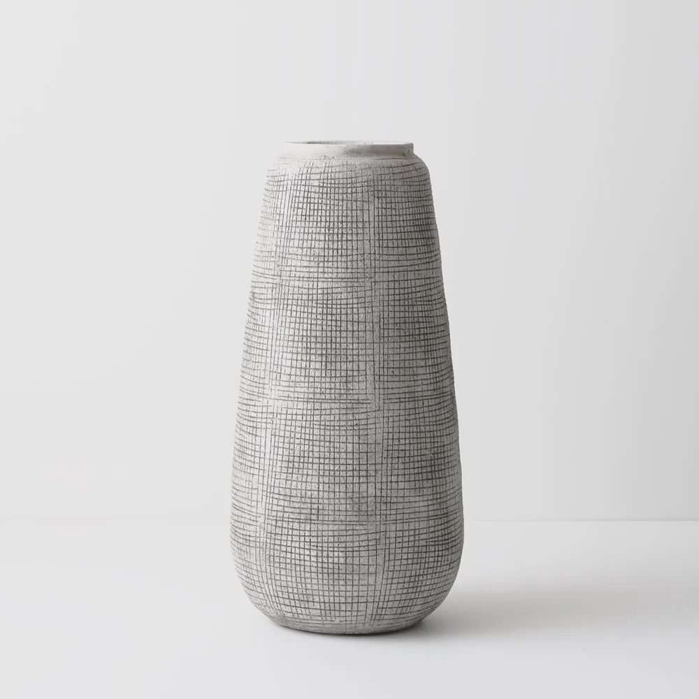 Vase Eames Grey 60cmh x 29cmd