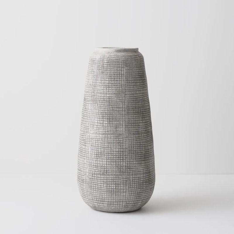 Vase Eames Grey 60cmh x 29cmd