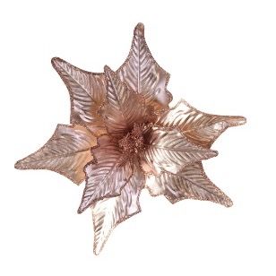 CLIP ON FABRIC PONSTTIA SHINY PINK