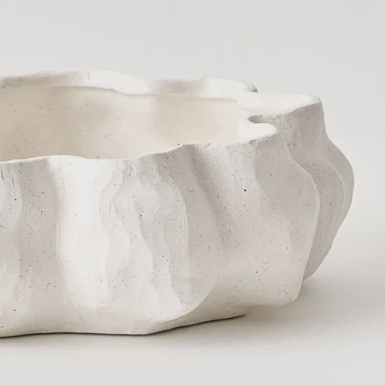 Eudora Bowl	White	9cmh x 29cmd