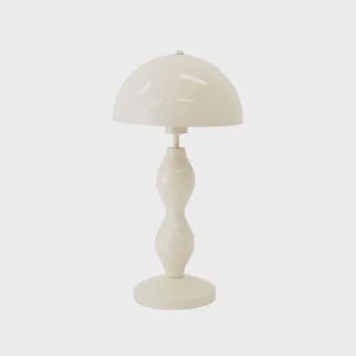 Lucca Metal Table Lamp 25x48cm Ivory