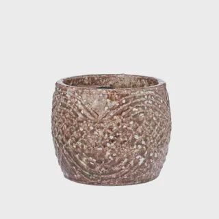 Scopella Ceramic Pot 19.5x16cm Russet*