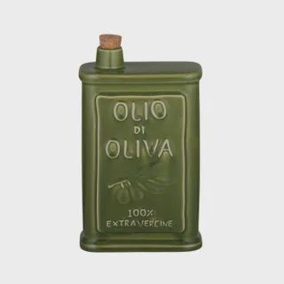 Olio Ceramic Oil Bottle 12x6x22cm Green