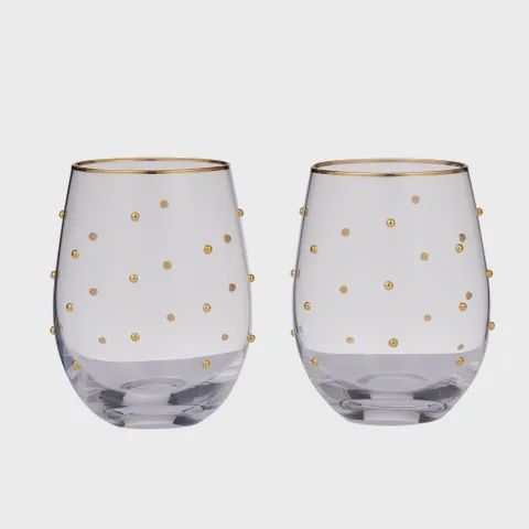 Gimlet S/2 Tumbler 7x12cm Gold
