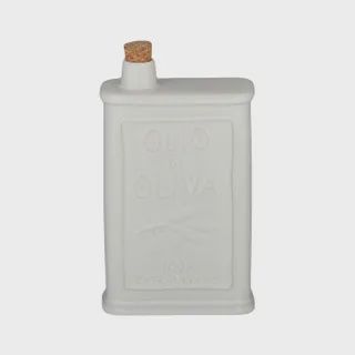 Olio Ceramic Oil Bottle 12x6x22cm Ivory