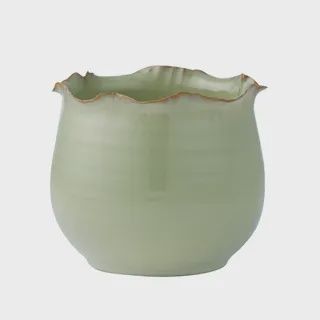 Astrid Ceramic Pot 20x17cm Pistachio*