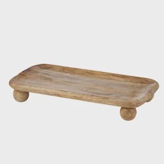 Vance Wood Rect Footed Board 24x46x7cm