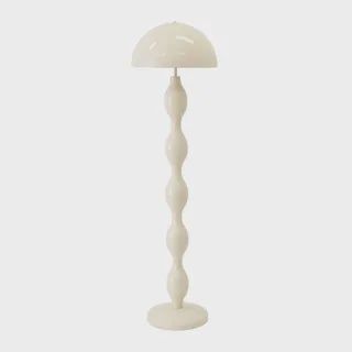 Lucca Metal Floor Lamp 40x149cm Ivory